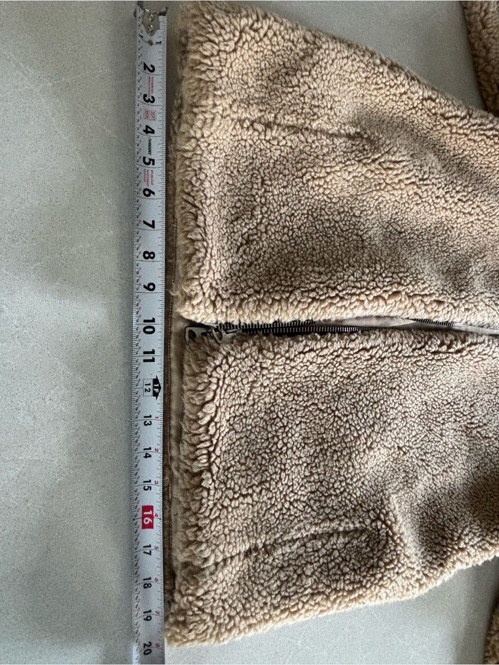Wilfred Free Teddy Sherpa Jacket Cream Oversized Minimalist Size Small Luxe - Picture 11 of 12